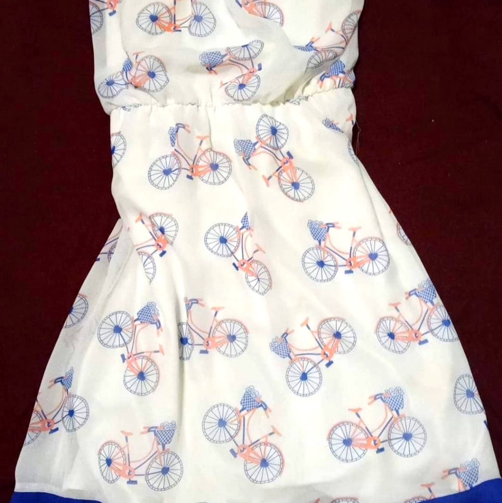 Pink Owl bicycle dress from ModCloth